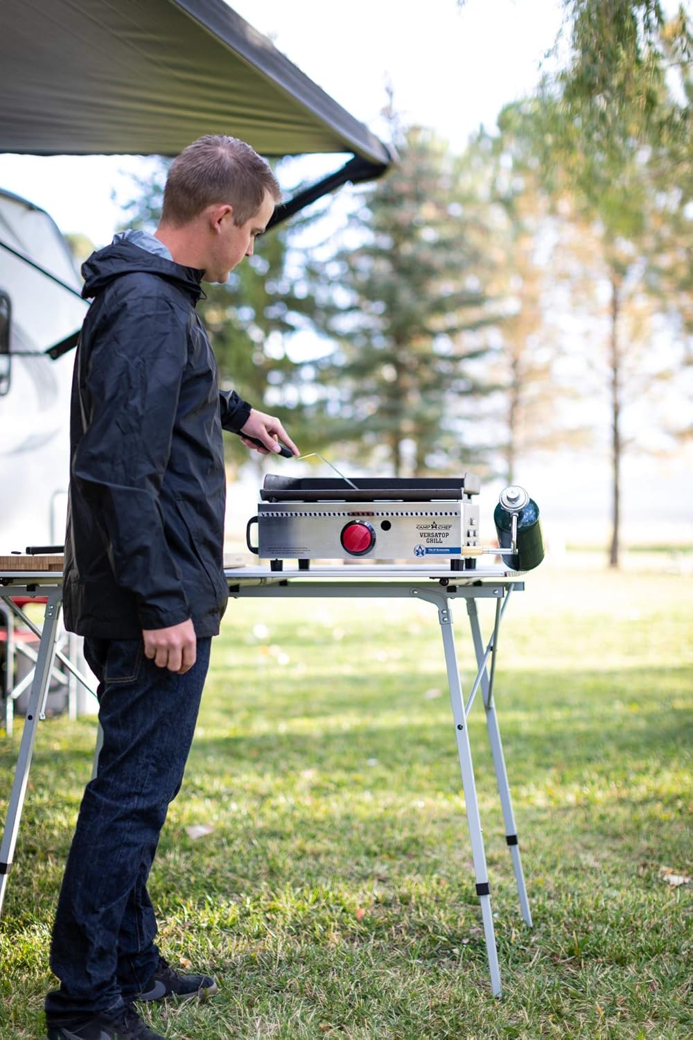 Portable Flat Top Grill and Griddle Z692109