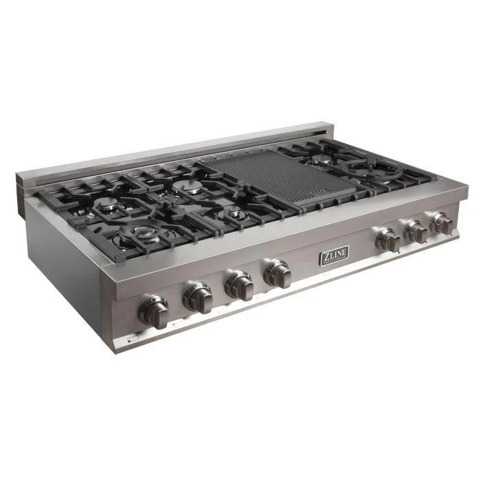 48 in. 7 Gas Burners Stainless Rangetop W6351