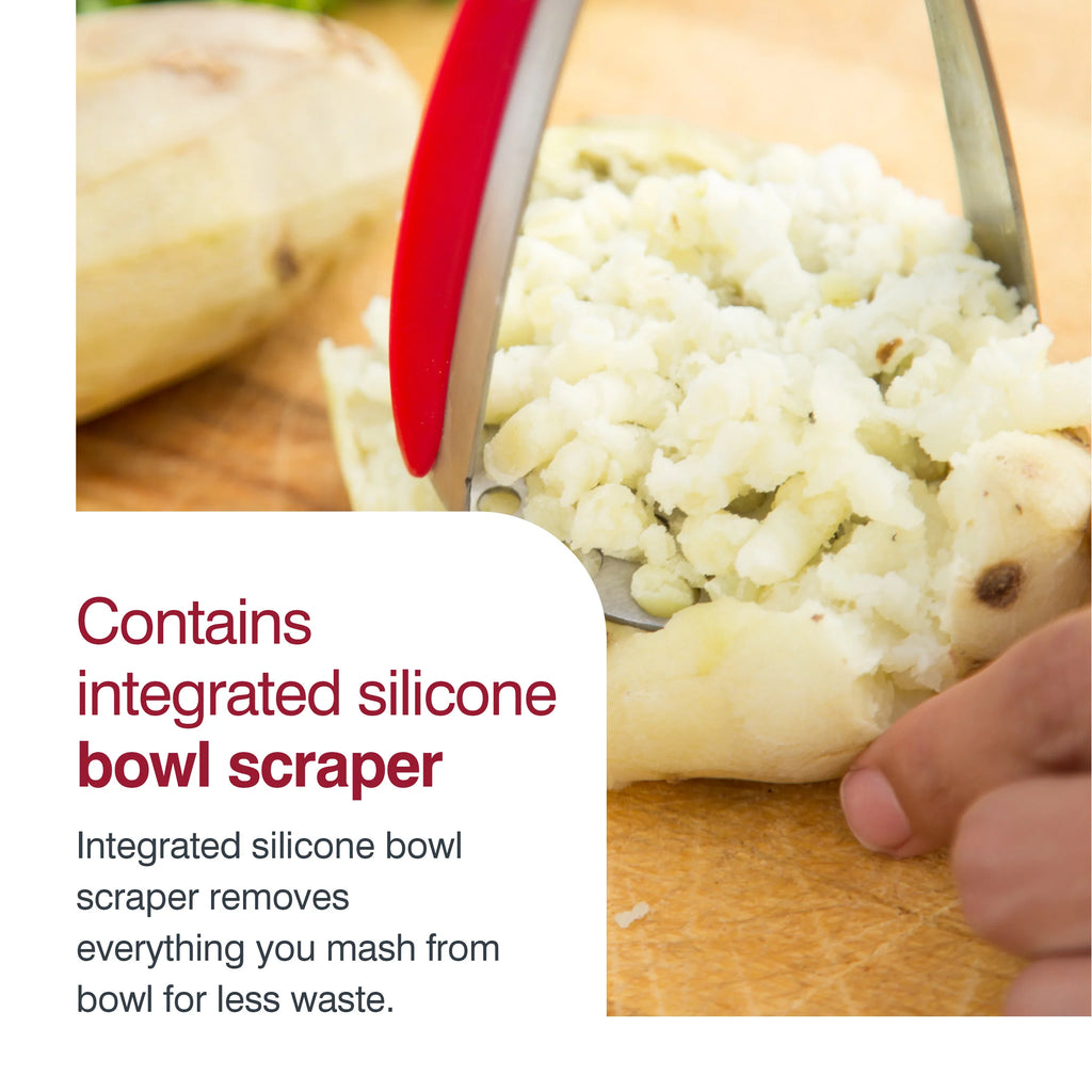 11" Stainless Steel Potato Masher V719166