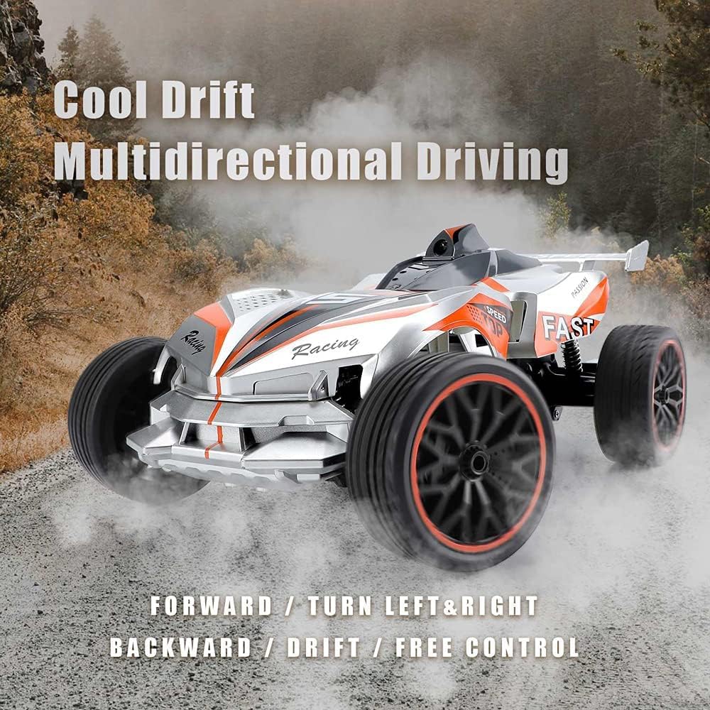 Remote Control Car with Colorful Led Lights and Rechargeable Battery R6453