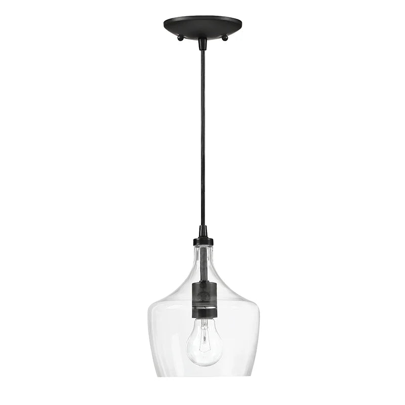 3-Pack Bronze Pendant Lighting with Glass Shade L194084