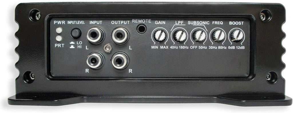 Dual 10" CompC Ported Sub Box Enclosure with 800 Watt Amplifier and Amp Install Kit V545