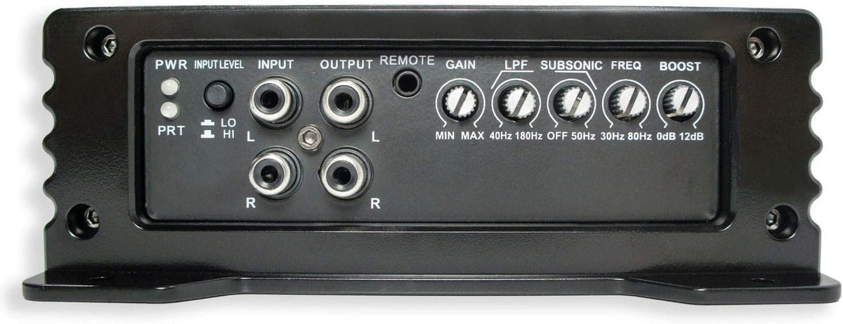 Dual 10" CompC Ported Sub Box Enclosure with 800 Watt Amplifier and Amp Install Kit V545