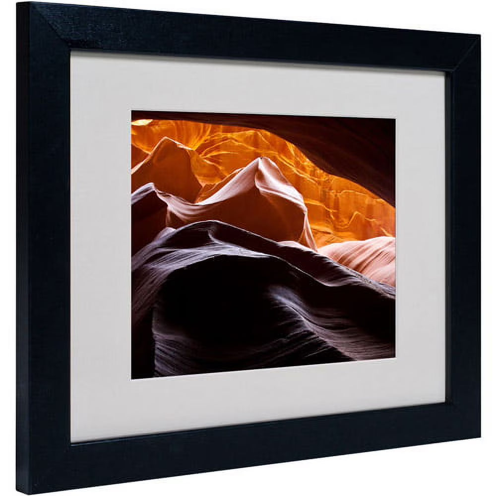 Antelope Canyon 3 11" x 14" Black Frame Art J2668
