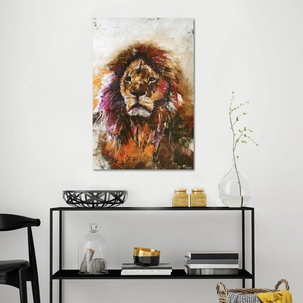 Tiger Vision Print Canvas Art W21219