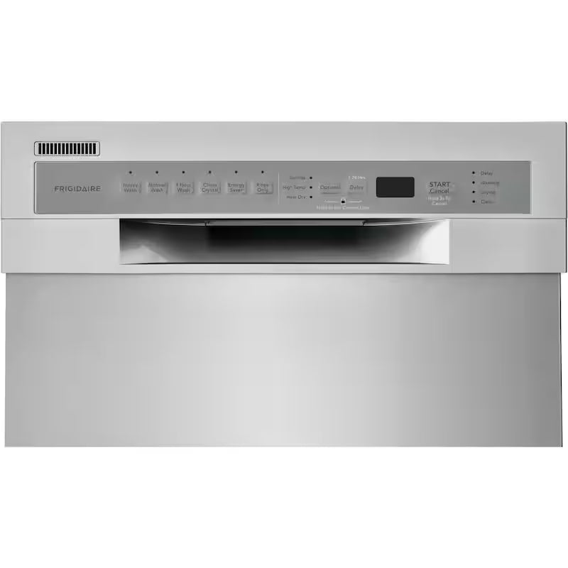 18 In. Front Control Built-In Tall Tub Dishwasher in Stainless Steel with 6-Cycles, 52 dBA O977