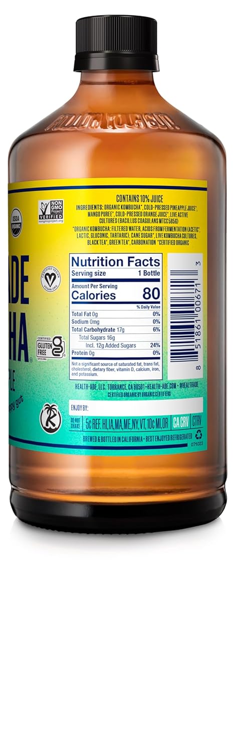 Tropical Punch Kombucha, 16oz Y706