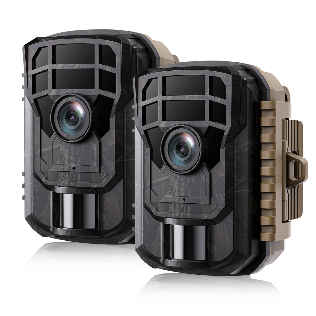 2 Pack 36MP 2K Infrared Night Vision Waterproof Trail Camera with 2.0" LCD K296