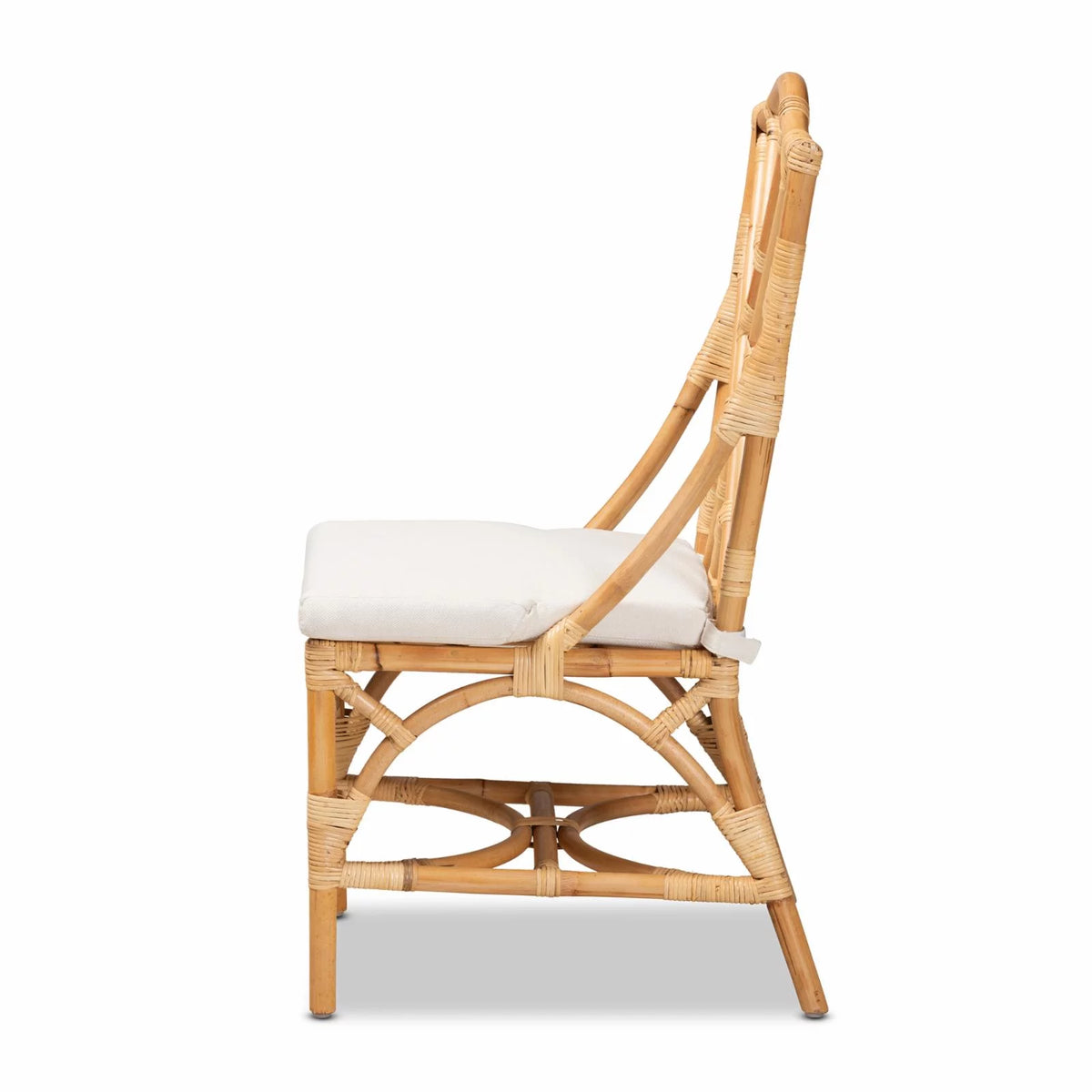 Natural Finished Rattan Chair L1592