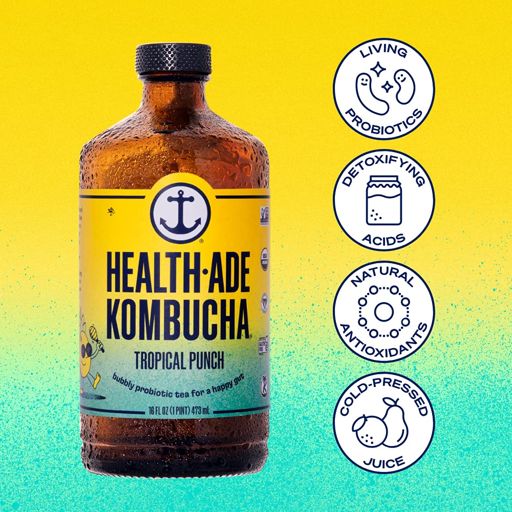 Tropical Punch Kombucha, 16oz Y706