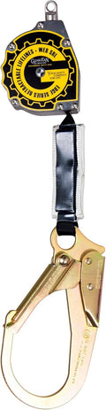 11 ft. Nylon Webbing with Carbineer, Swivel Top, Steel Rebar Hook K5239