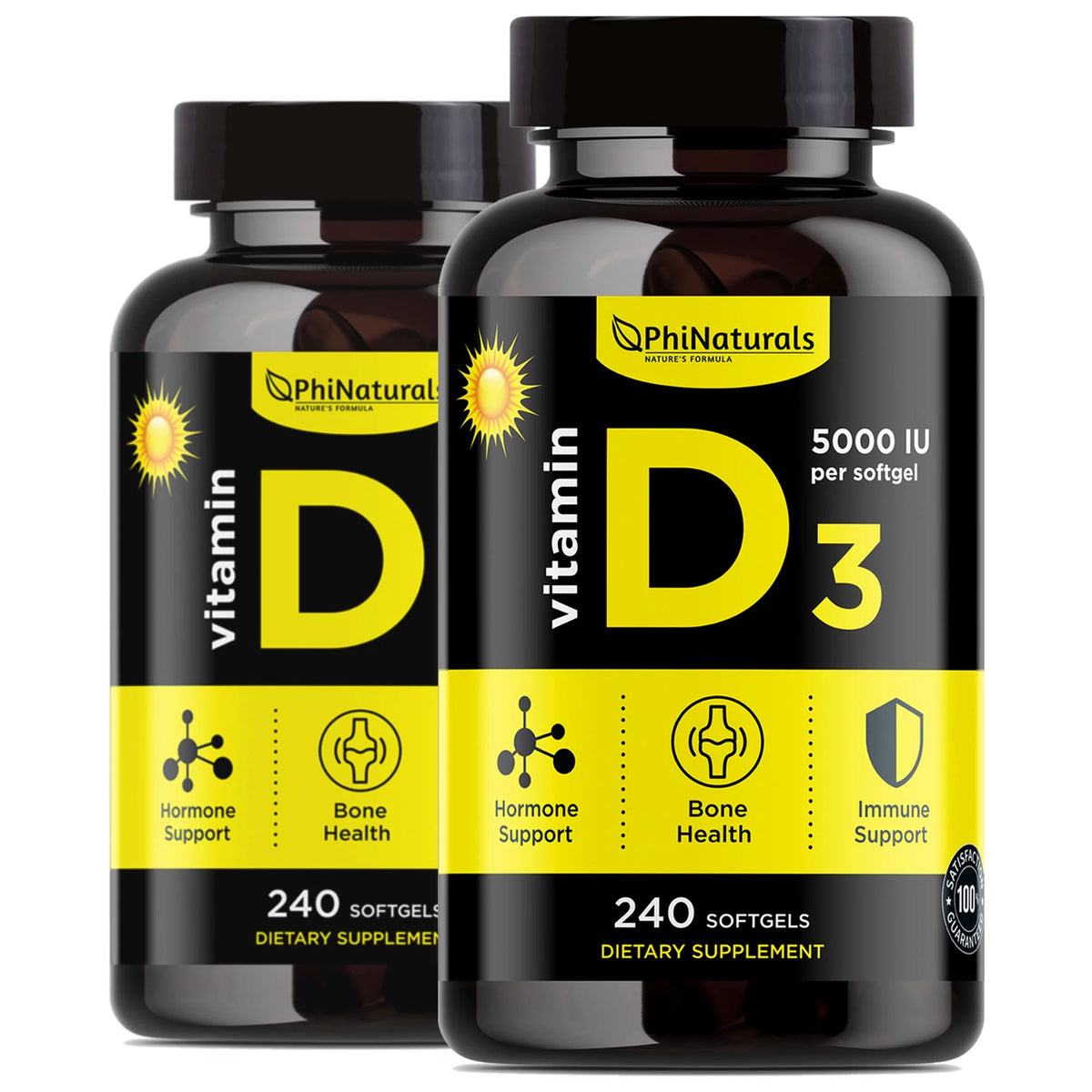 Vitamin D3 5000 IU Capsule Pack of 2 X433