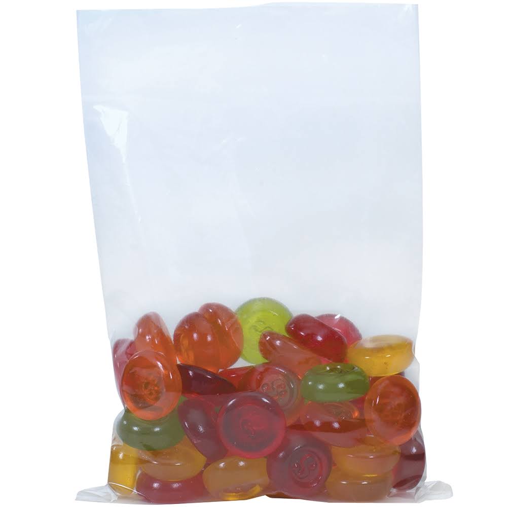 1.5 Mil Flat Poly Bags Case/200 D8846