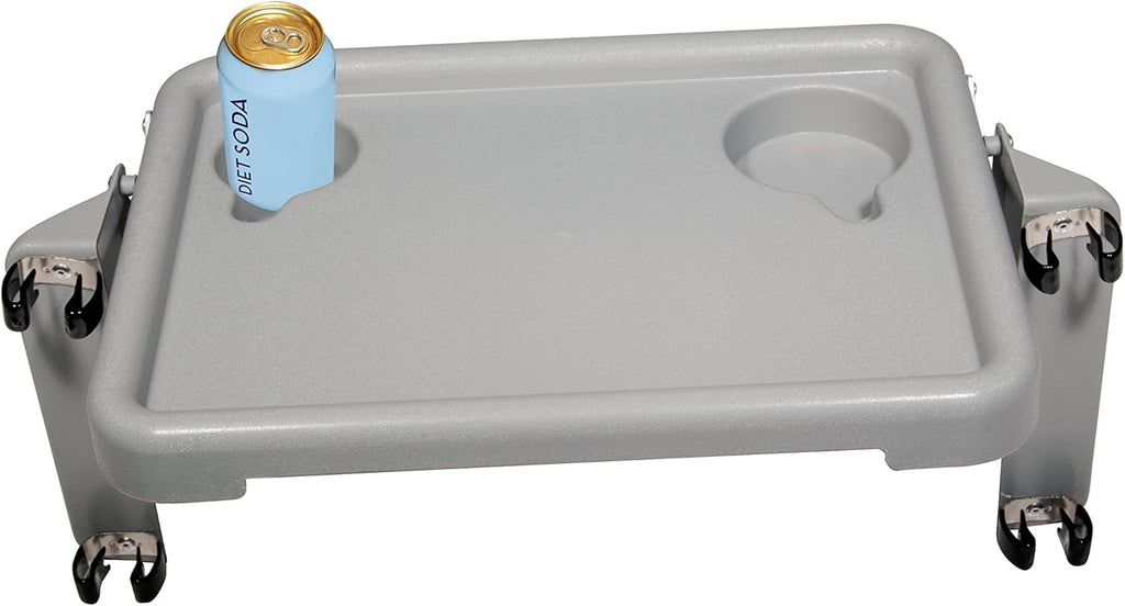 Gray Walker Tray with Cup Holders A510107