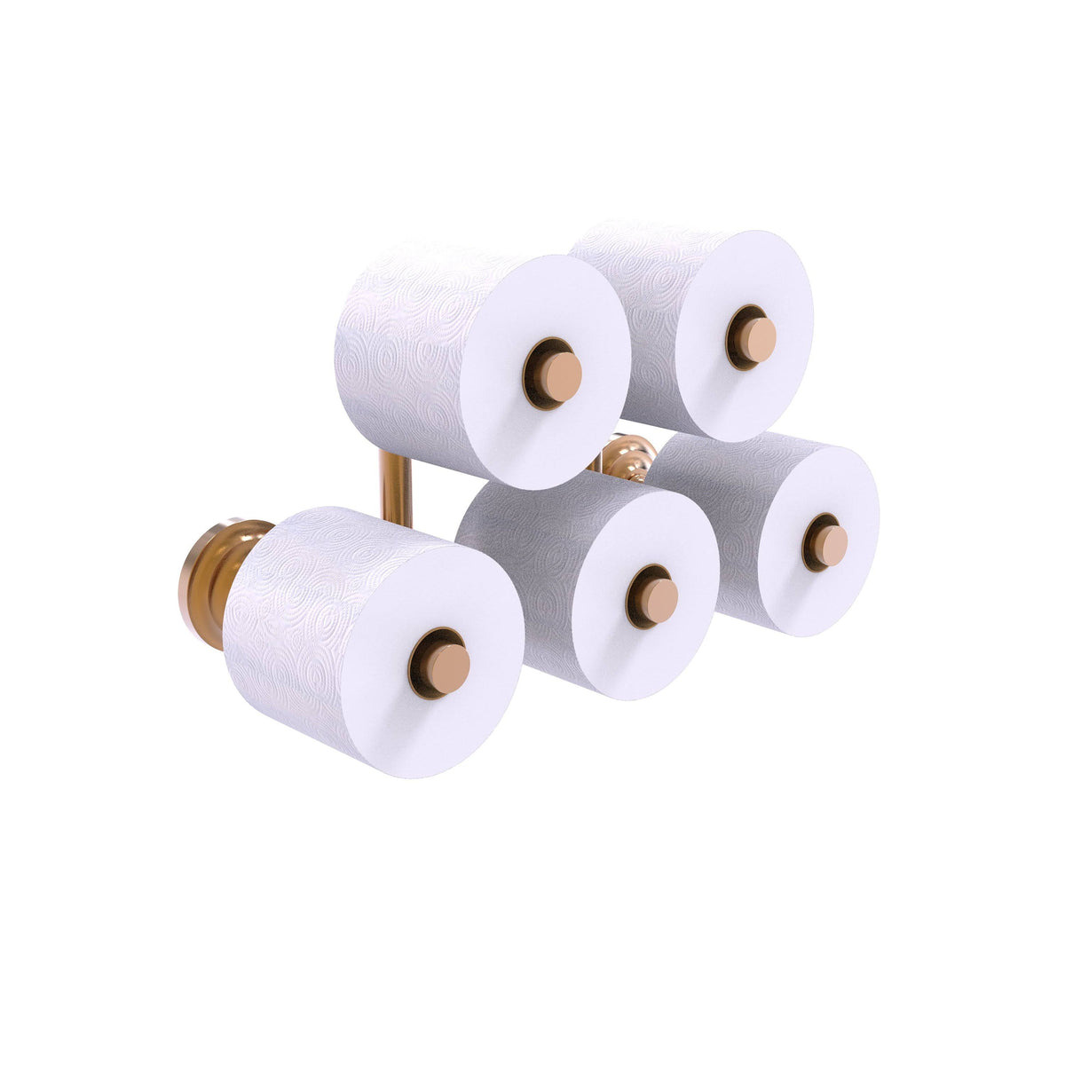 Wall Mount Toilet Paper Holder Brushed Bronze U2452