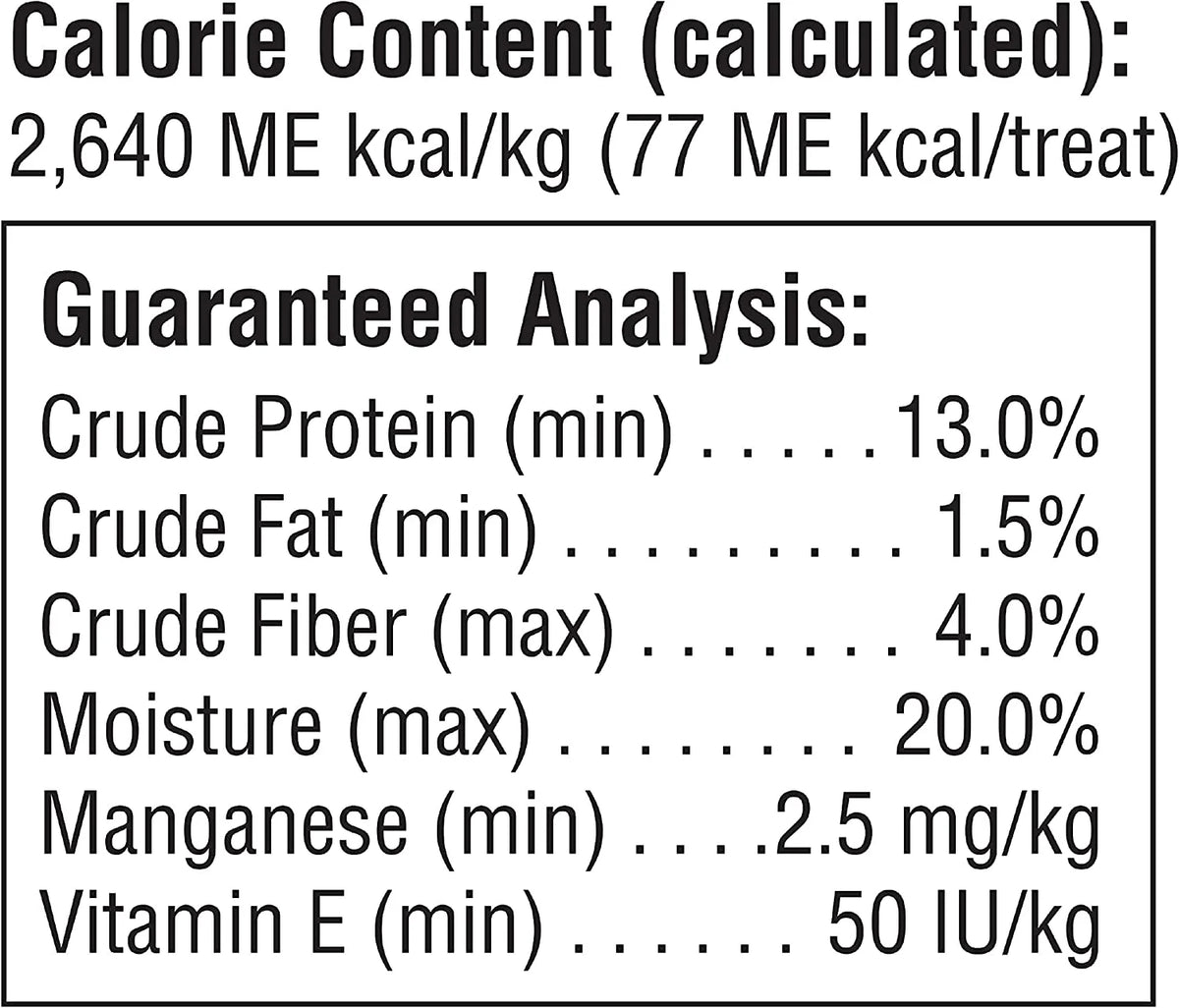 Rawhide-Free T-Bones Chews for Dogs, 8 Count F31401