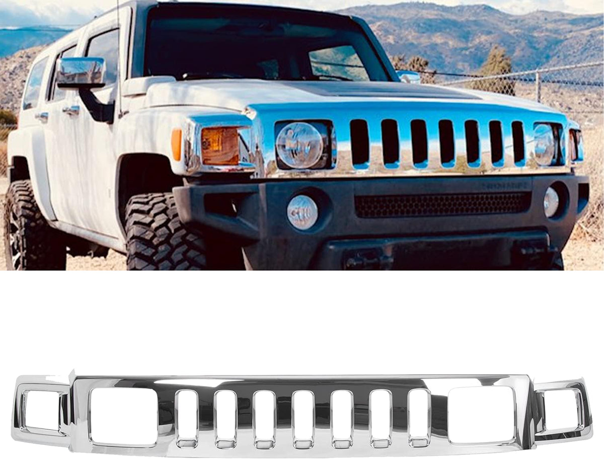 Chrome Front Upper Grille M3495