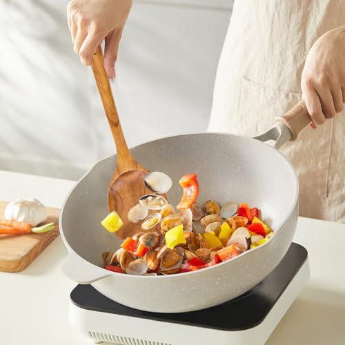 10 Pcs Natural Teak Wooden Kitchen Utensils Set J917468