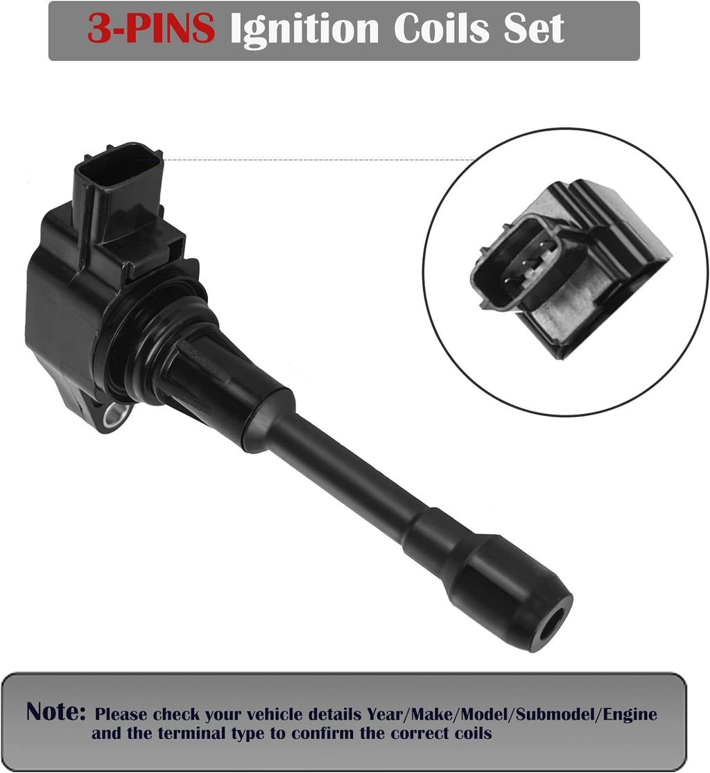 Set of 4 Ignition Coil Packs Q469170