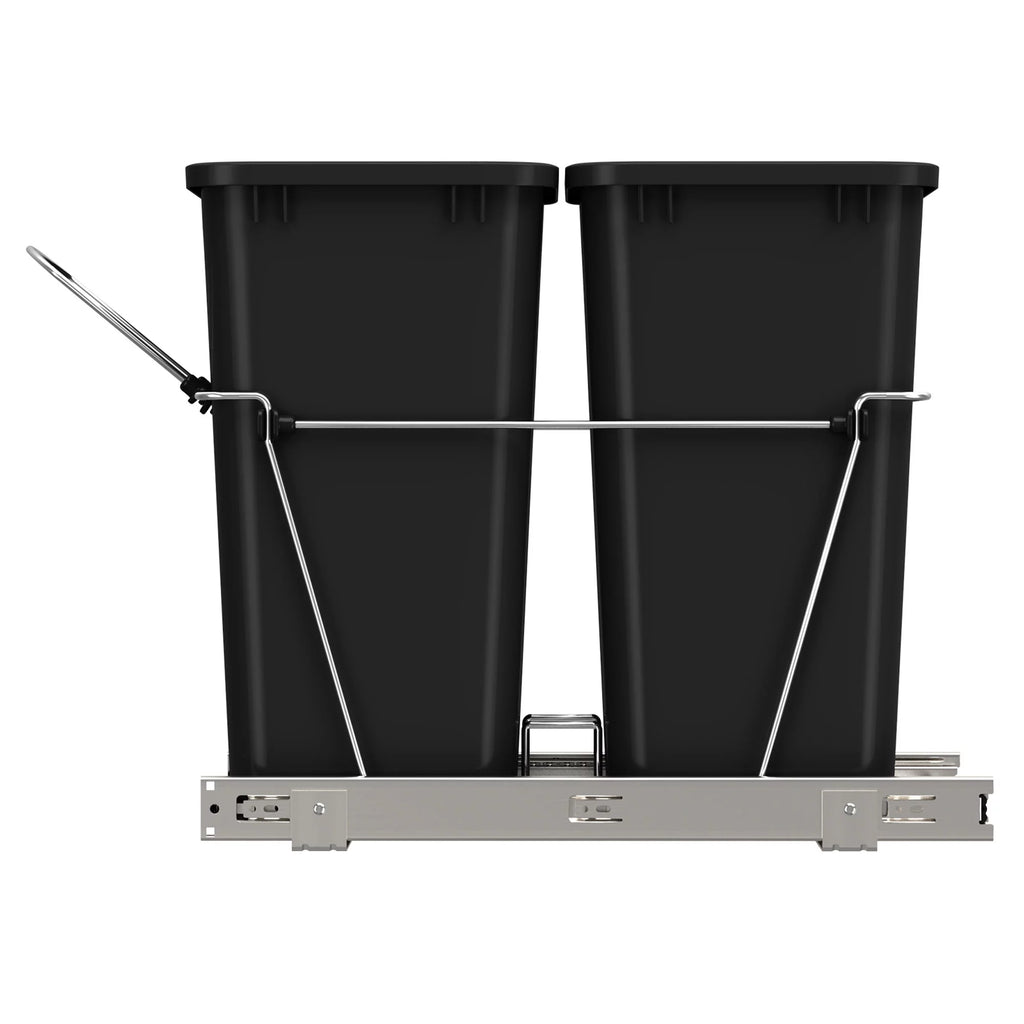 Black Pull Out Waste Containers R41587