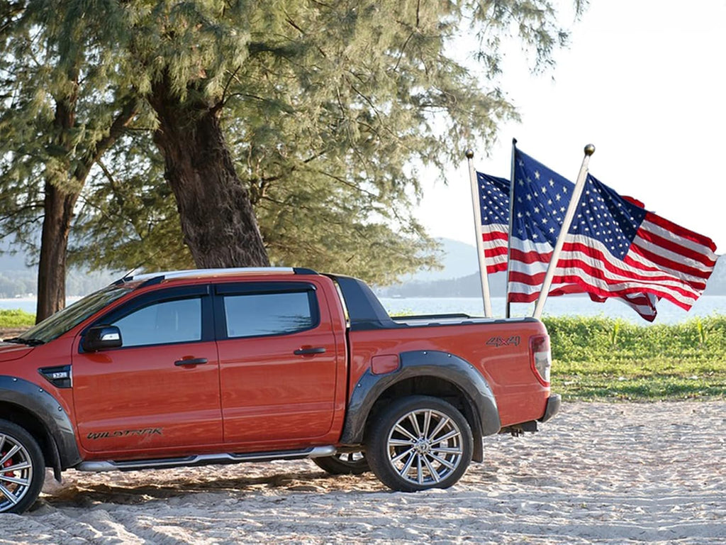 Trailer Hitch Mount Flag Pole Holder with Bolts W7505