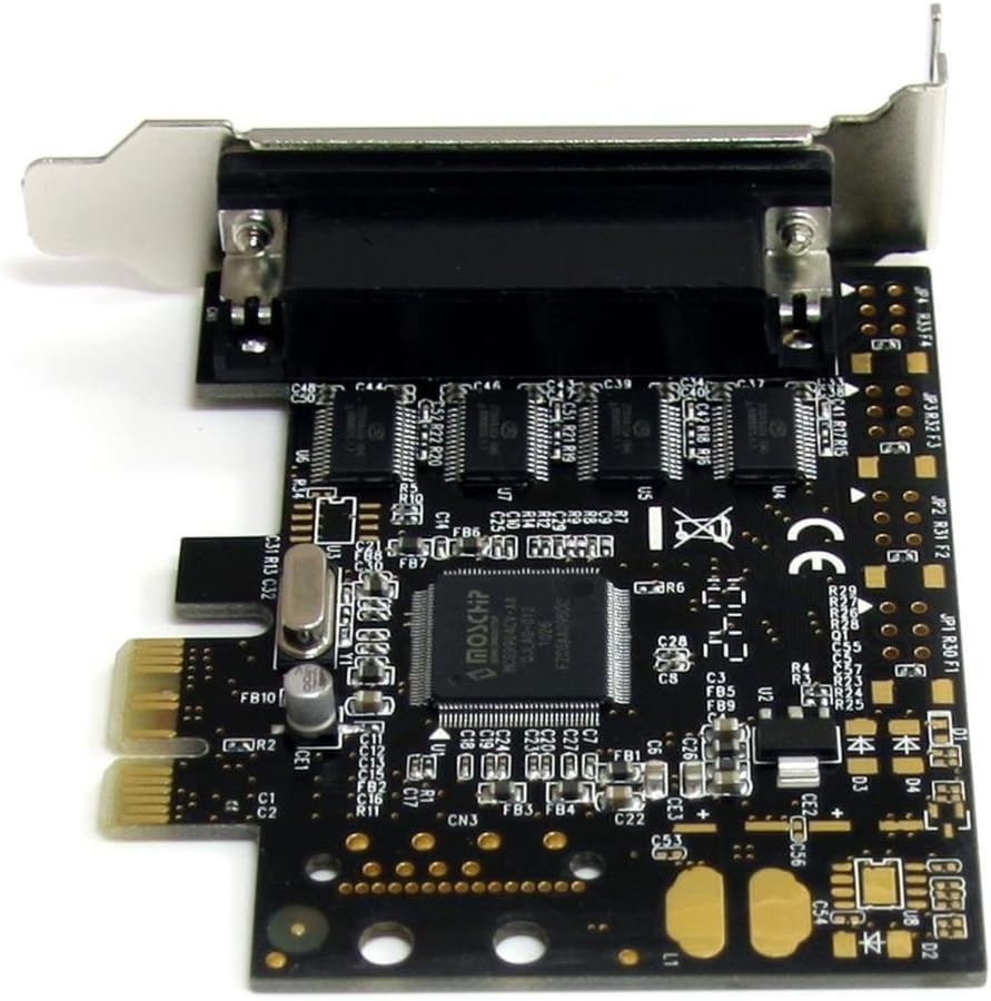 4 Port PCIe Serial Card RS232 with Cable U11042