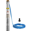 Stainless Steel Submersible Well Pump 1.5 HP 110V 131ft Cable 24GPM C2216