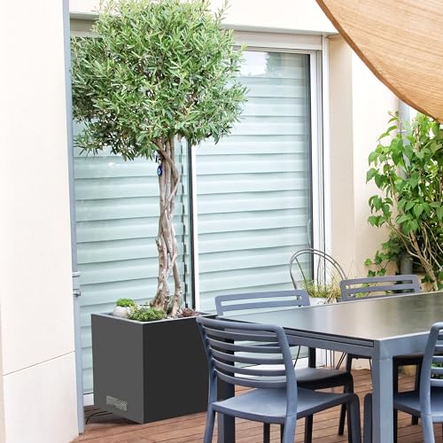 Bronze Square Steel Planter Box F467