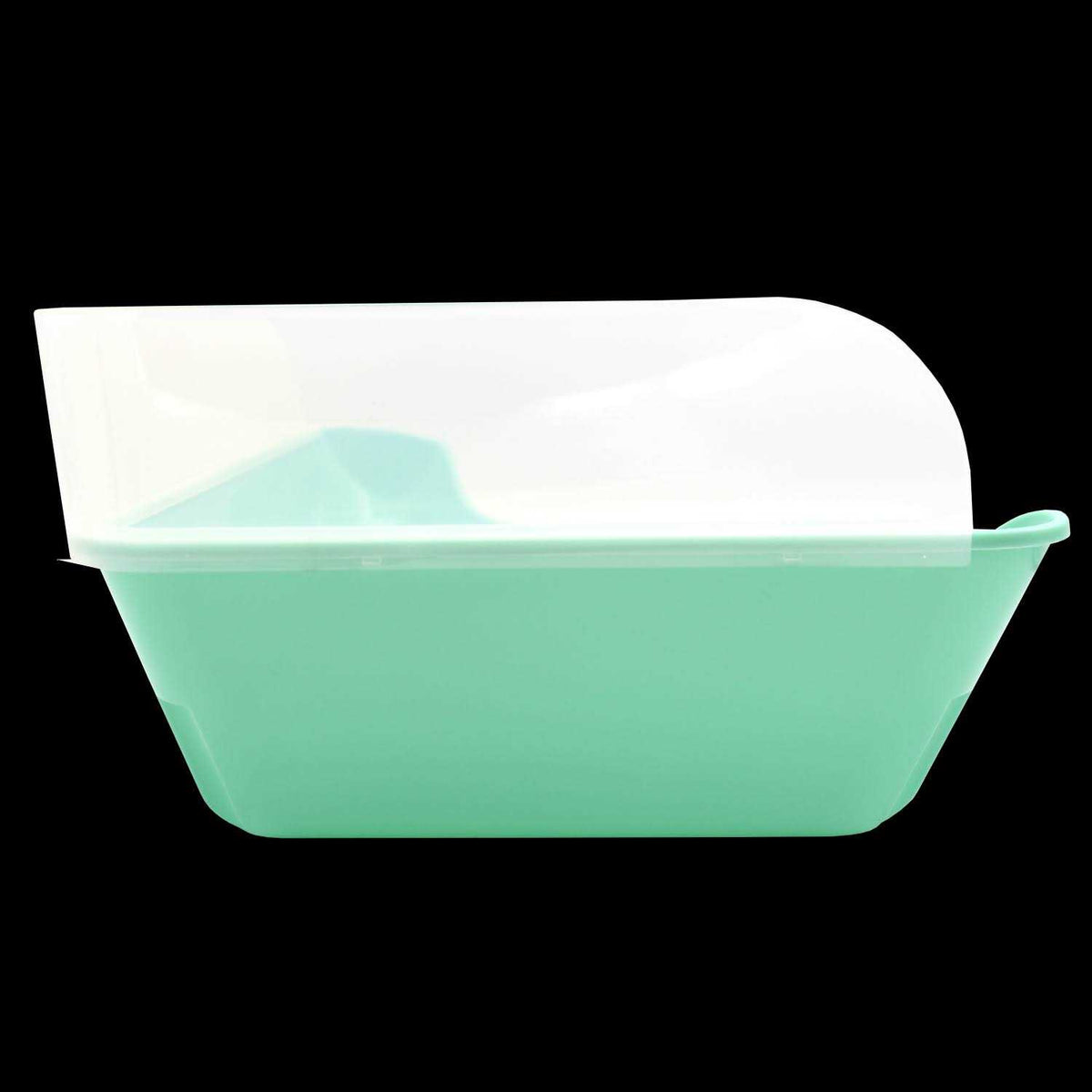 Corner Litter Pan with Removable Shield W829974