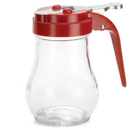 6 oz Teardrop Glass Syrup Dispenser, 12 Packs Z891931