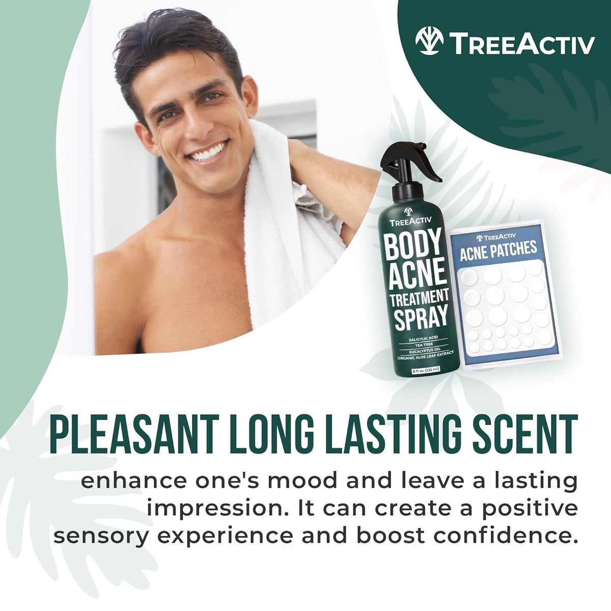 8 fl oz 2% Salicylic Acid Body Acne Treatment Spray E204