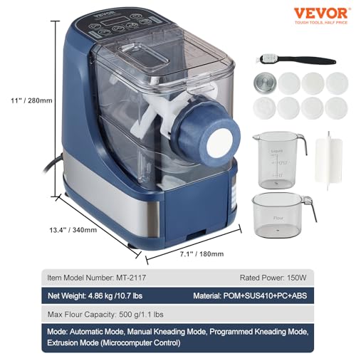 150W Automatic Pasta Maker with 8 Pasta Shapes Q423847
