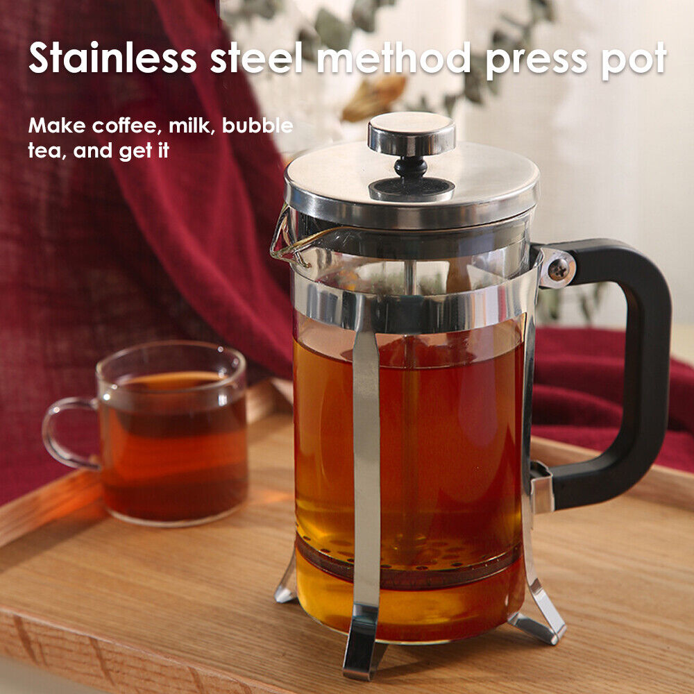 20oz Glass Stainless Steel French Coffee Press G752437