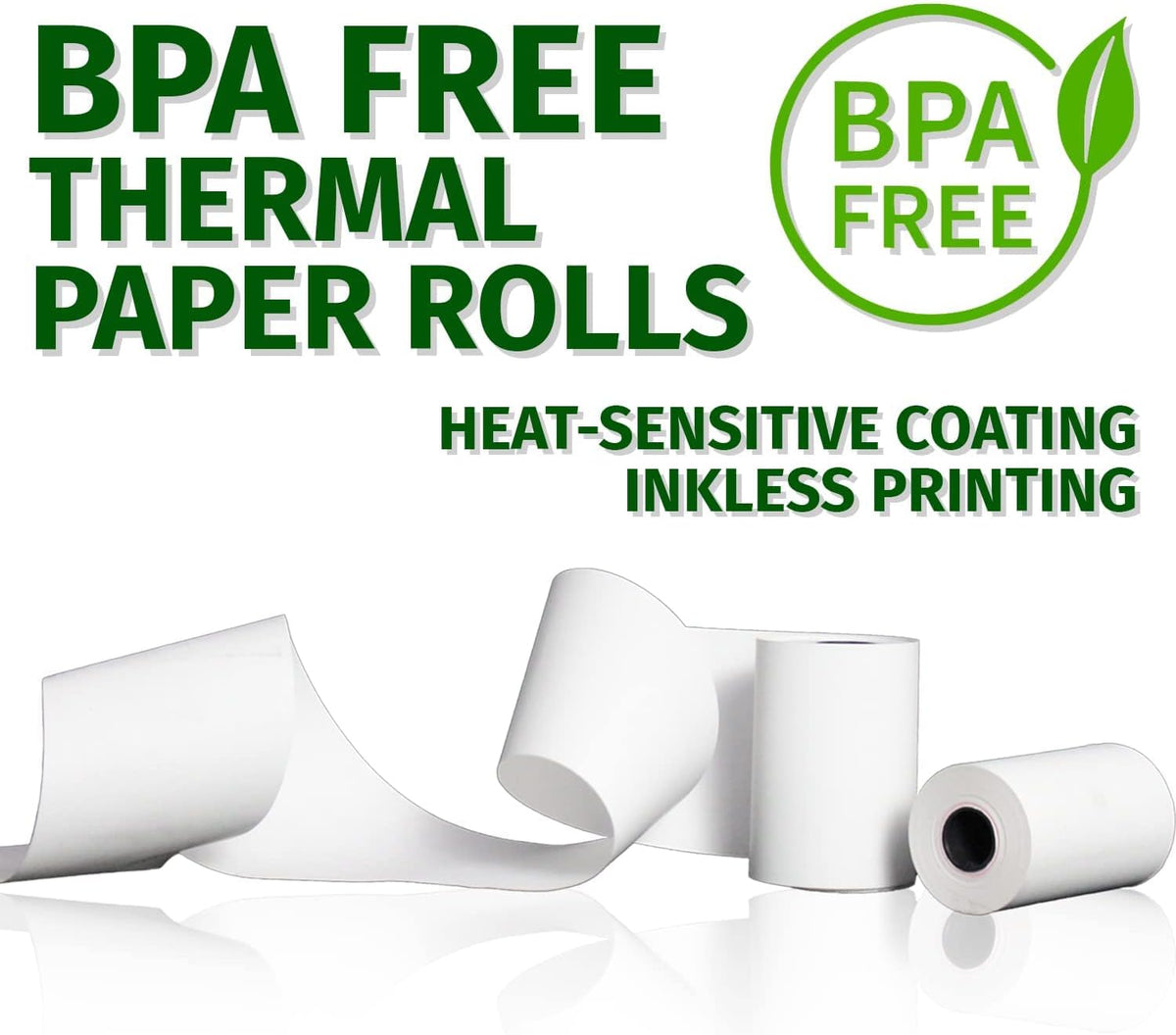 32 Rolls BPA Free Thermal Paper Receipt Rolls I576