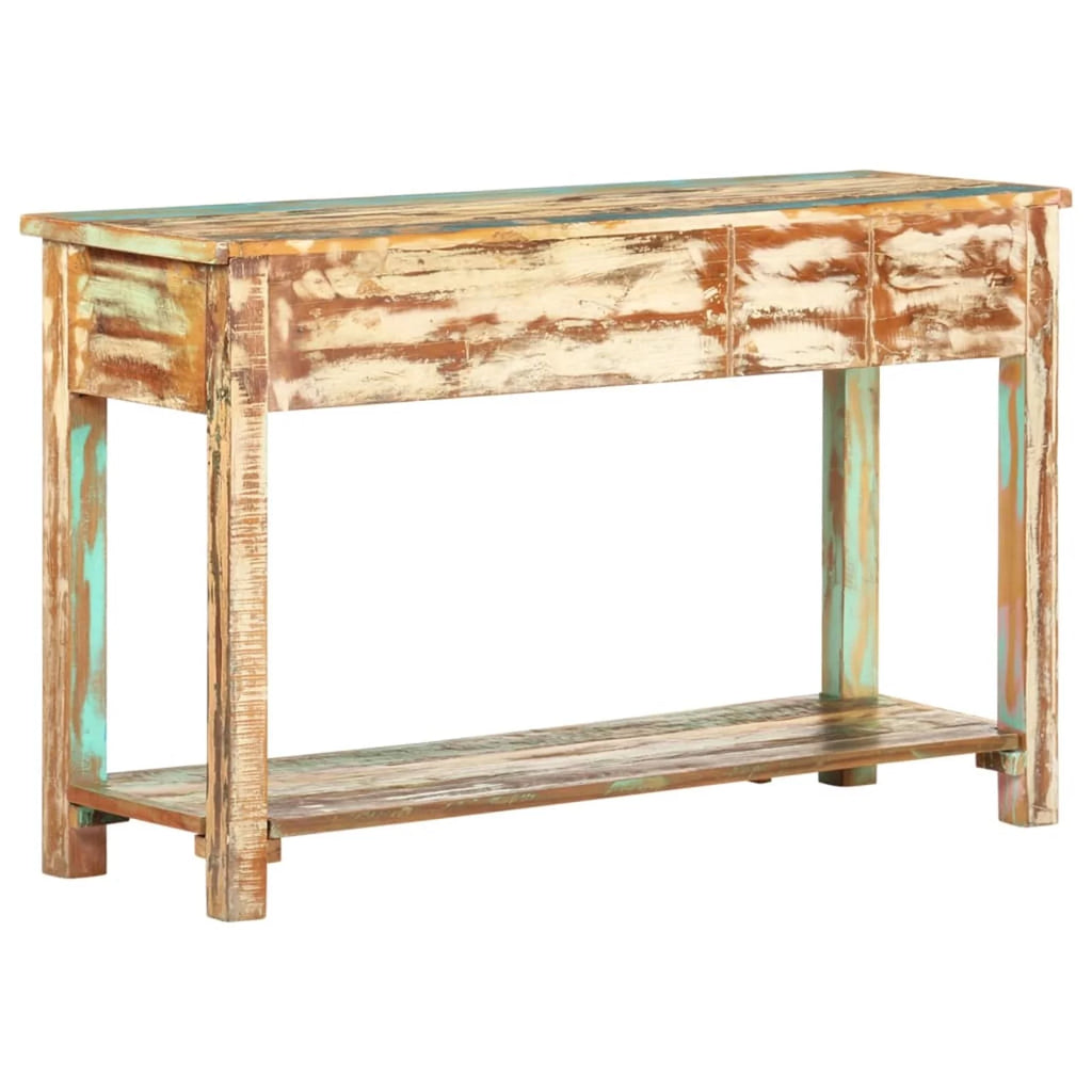 Solid Reclaimed Wood Console Table I68753
