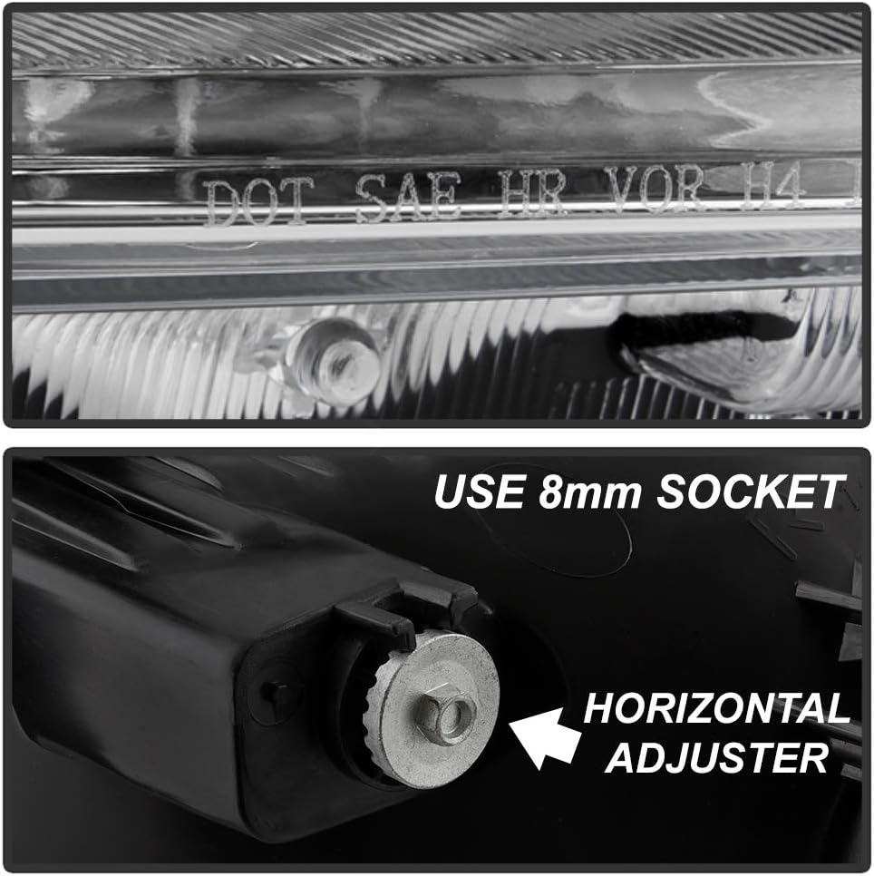 Chrome Housing Headlights Headlamps Assembly for Toyota Highlander N61993