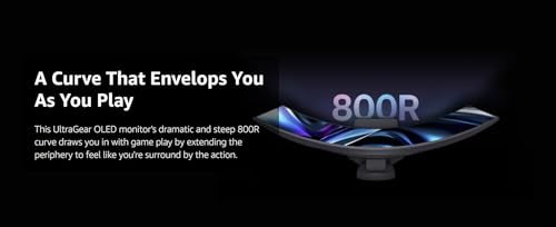34 Inch Curved OLED Gaming Monitor T83984