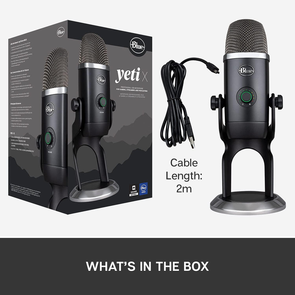 Condenser USB Microphone with LED Lighting V197