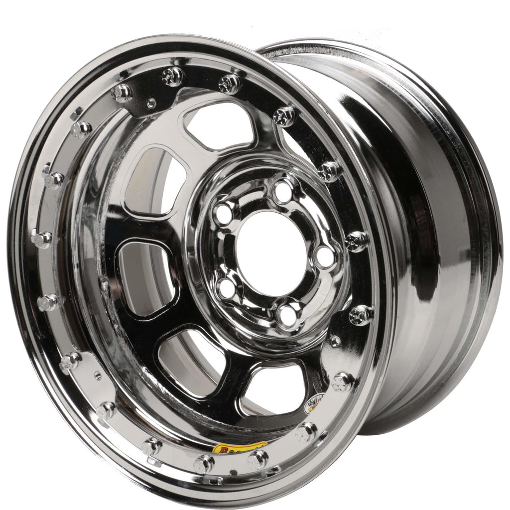 15x8 5 on 4.75 Black D-Hole Beadlock G3628