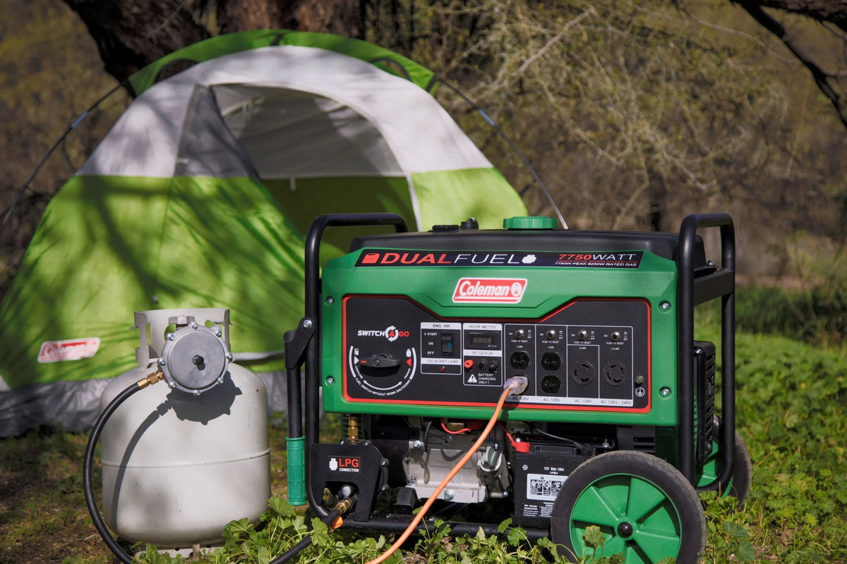 Gas Powered 7750w Generator Y439