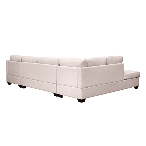 Beige U-Shape Sectional Sofa K989202