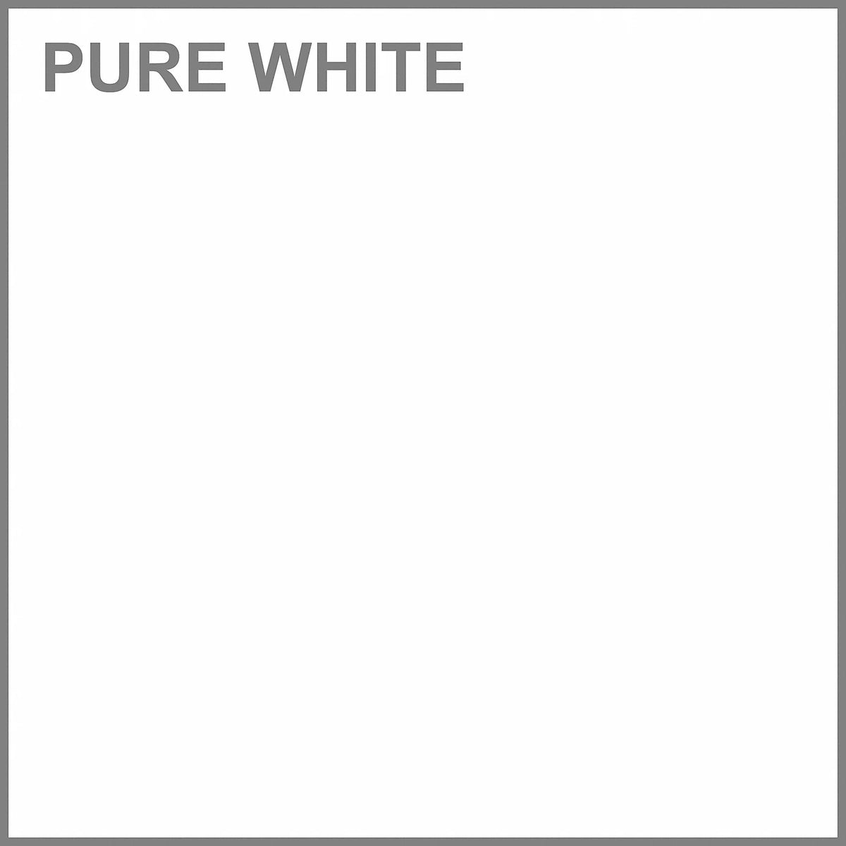 Pure White Tall Storage Cabinet with Doors D520513