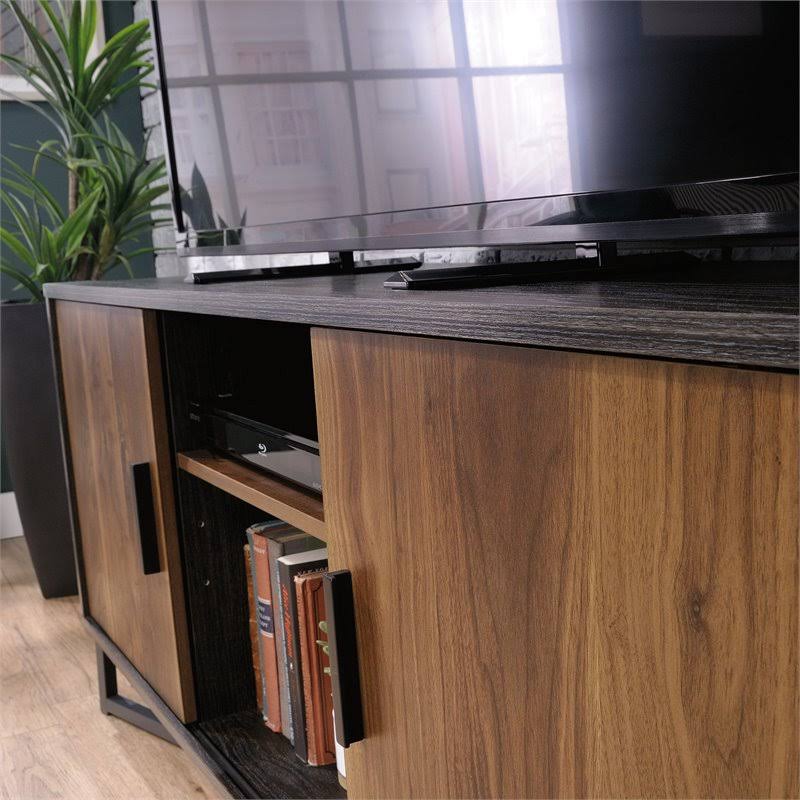 Credenza for 60x22 TVs, Brew Oak/Grand Walnut K68636