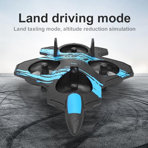 Blue Remote Control Airplane Quadcopter K39025