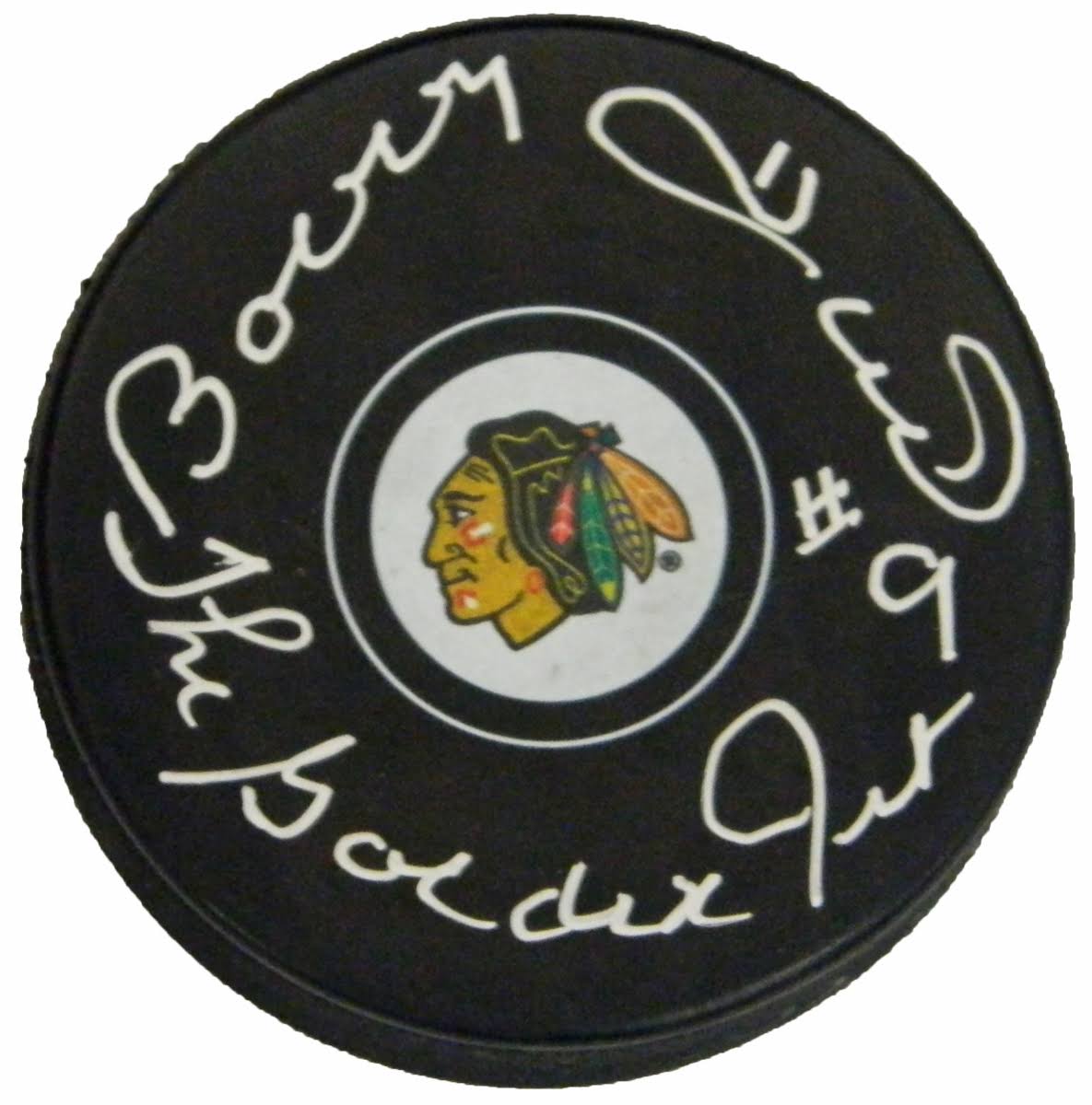 Signed Hockey Puck H448