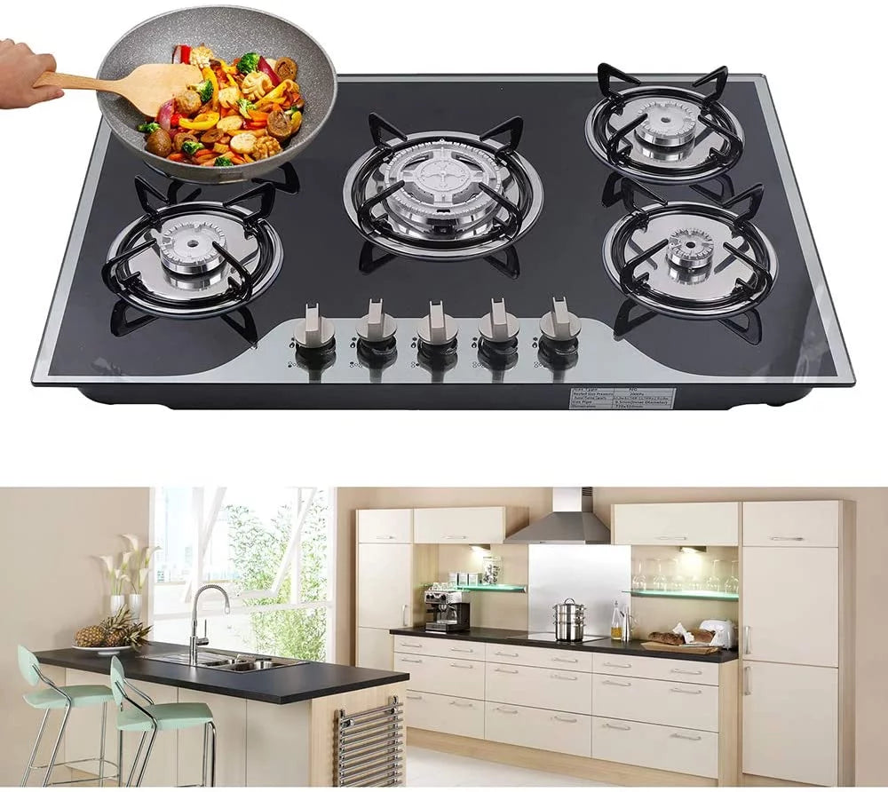 5 Gas Hobs Built-in Cooker L272