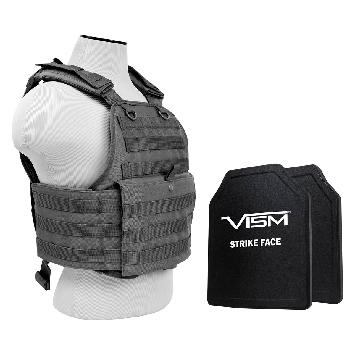 Plate Carrier with Two PE Hard Plates M712