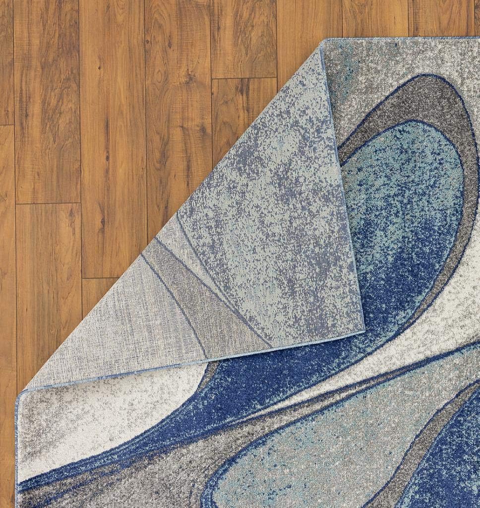 Blue 8x10 Area Rug A6087