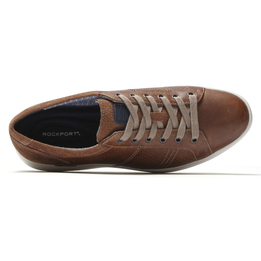 Dark Tan Men&s Tie Shoes G661