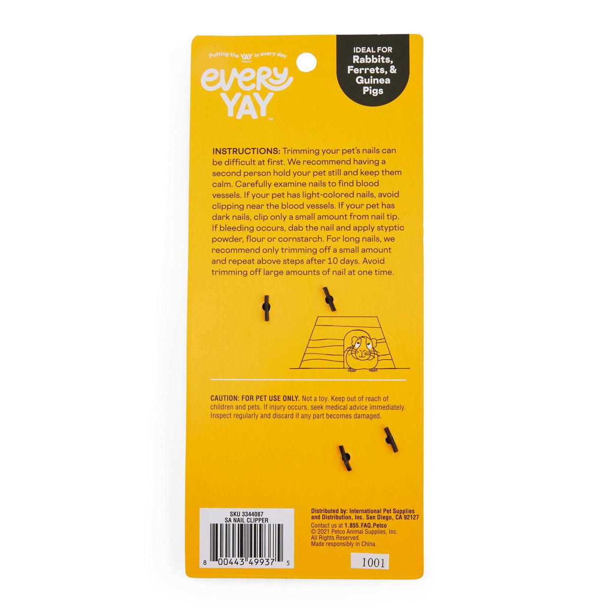 Small Animal Nail Clippers Z83450